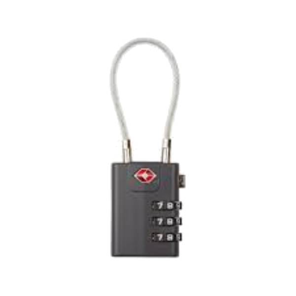 Eagle Creek Cable TSA Lock Black