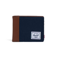 Herschel Hank Wallet Navy Tan