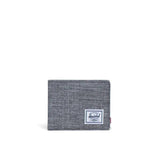 Herschel Roy Wallet RFID Raven Crosshatch