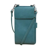 Ili New York Phone Wallet Crossbody Jeans Blue