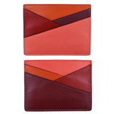 Ili New York Asymmetric Card Case Autumn Multi