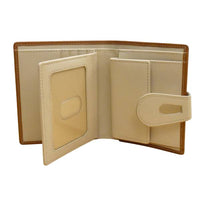 Ili New York Small Wallet with Cut Out Tab Interior View