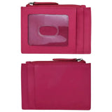 Ili New York Zip ID Card Case Indian Pink