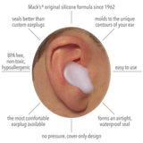 Mack's Pillow Soft Earplugs Description