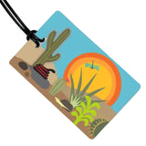 R. Nichols Luggage Tag Desert