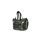 Rains Puffer Mix Tote Bag Angle View