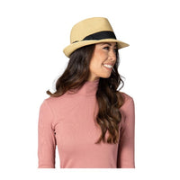 San Diego Hat Co. Next Level Fedora - Women's Ultrabraid Stingy Brim Fedora Lifestyle