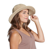 San Diego Hat Co. Women's Cotton Crochet Hat  Lifestyle
