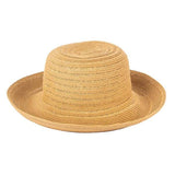 San Diego Hat Co Women's Styleable Multi Way Paperbraid Sun Hat Brim Up