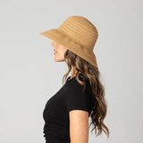 San Diego Hat Co Women's Styleable Multi Way Paperbraid Sun Hat Lifestyle