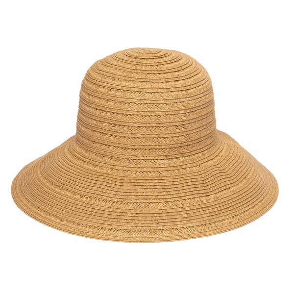 San Diego Hat Co Women's Styleable Multi Way Paperbraid Sun Hat Natural