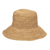 San Diego Hat Company Women's Crochet Raffia Bucket Hat Nougat