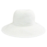 San Diego Hat Company Women's Ribbon Crusher Medium White