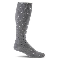 Sockwell Women's Graduated Compression Socks On the Spot Charcoal