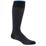 Sockwell Women's Graduated Compression Socks Fancy Featherweight Black