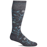 Sockwell Women's Graduated Compression Socks Full  Sun Charcoal