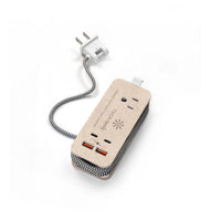 Tech Candy Power Trip Outlet + USB/USB-C Travel Charging Station