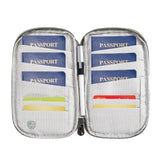 Travelon RFID Blocking Family Passport Wallet Interior