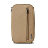 Travelon RFID Blocking Family Passport Wallet Sable