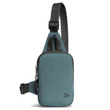 Travelon Voyages Anti-Theft Compact Sling Slate Blue