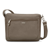 Travelon Anti-Theft Classic Small East/West Crossbody Nutmeg