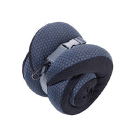 Troika Memory Foam Travel Neck Pillow  Rolled