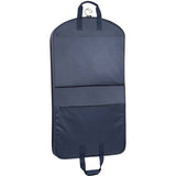 Wally Bags 40” Deluxe Travel Garment Bag with Two Pockets Open