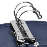 Wally Bags 45” Deluxe Extra Capacity Travel Garment Bag with Two Accessory Pockets Hanger Clamping System
