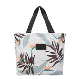 Aloha Collection Day Tripper Tote Painted Birds Cool White