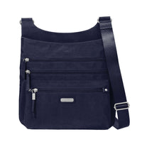 Baggallini Around Town Bagg with RFID Phone Wristlet Navy