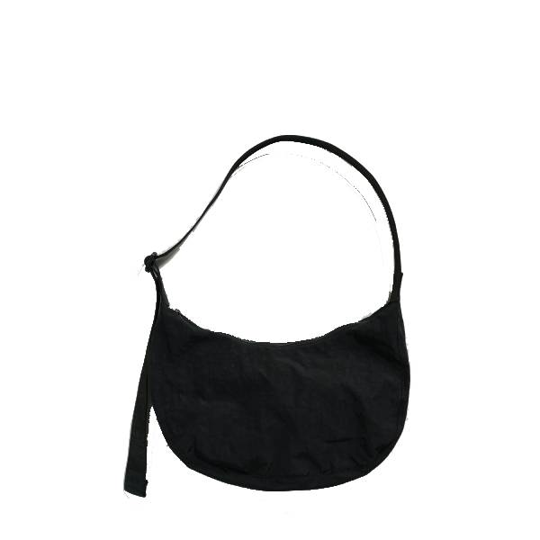Mini Nylon Shoulder Bag : Black - Baggu