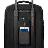Briggs & Riley ZDX Domestic Carry-On Expandable Spinner Charge Detail