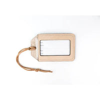 Freshwater Design Leather Luggage Tags Rear View