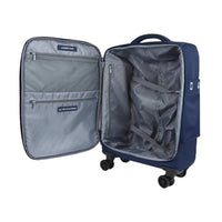 Hedgren Axis 20" Sustainable Soft Sided Carry On Interior View
