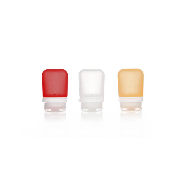 Humangear Gotoob+ Small 3-Pack Clear Red Orange