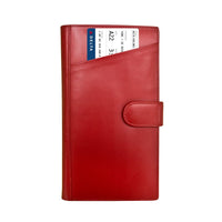 Ili New York Large Travel Wallet  Red