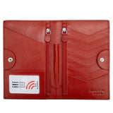 Ili New York RFID Travel Wallet Red