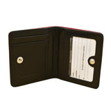 Iliworld Mini Bi-Fold Wallet with RFID Blocking Lining Interior View