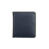 Iliworld Mini Bi-Fold Wallet with RFID Blocking Navy Leaf