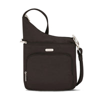 Travelon Anti-Theft Essentials North/South Asymmetric Crossbody Black