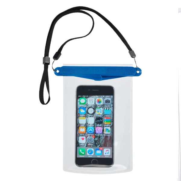 Lewis N Clark Waterseals Waterproof Phone Pouch Blue