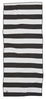 Nomadix Travel Towel (Single-sided Print) Stripes Noll Black