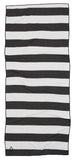 Nomadix Travel Towel (Single-sided Print) Stripes Noll Black