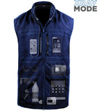 Scottevest Men's RFID Travel Vest XRay Mode