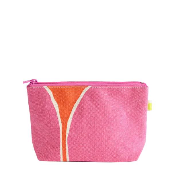 See Design Travel Pouch Small  Hoop Pink