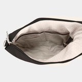 Travelon Anti-Theft Essentials North/South Asymmetric Crossbody Interior View