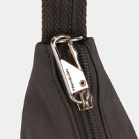 Travelon Anti-Theft Essentials North/South Asymmetric Crossbody Zipper Detail