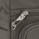 Travelon Essentials Pocket Crossbody Zipper Detail