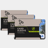 Travelon RFID Blocking Credit Card Sleeves Set of 3