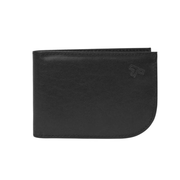 Travelon RFID Blocking Leather Front Pocket Wallet Black
